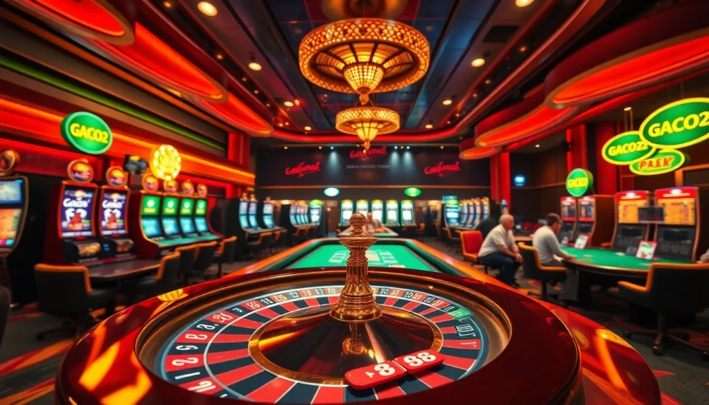 Experience thrilling casino excitement with gacor123 at our vibrant roulette table.